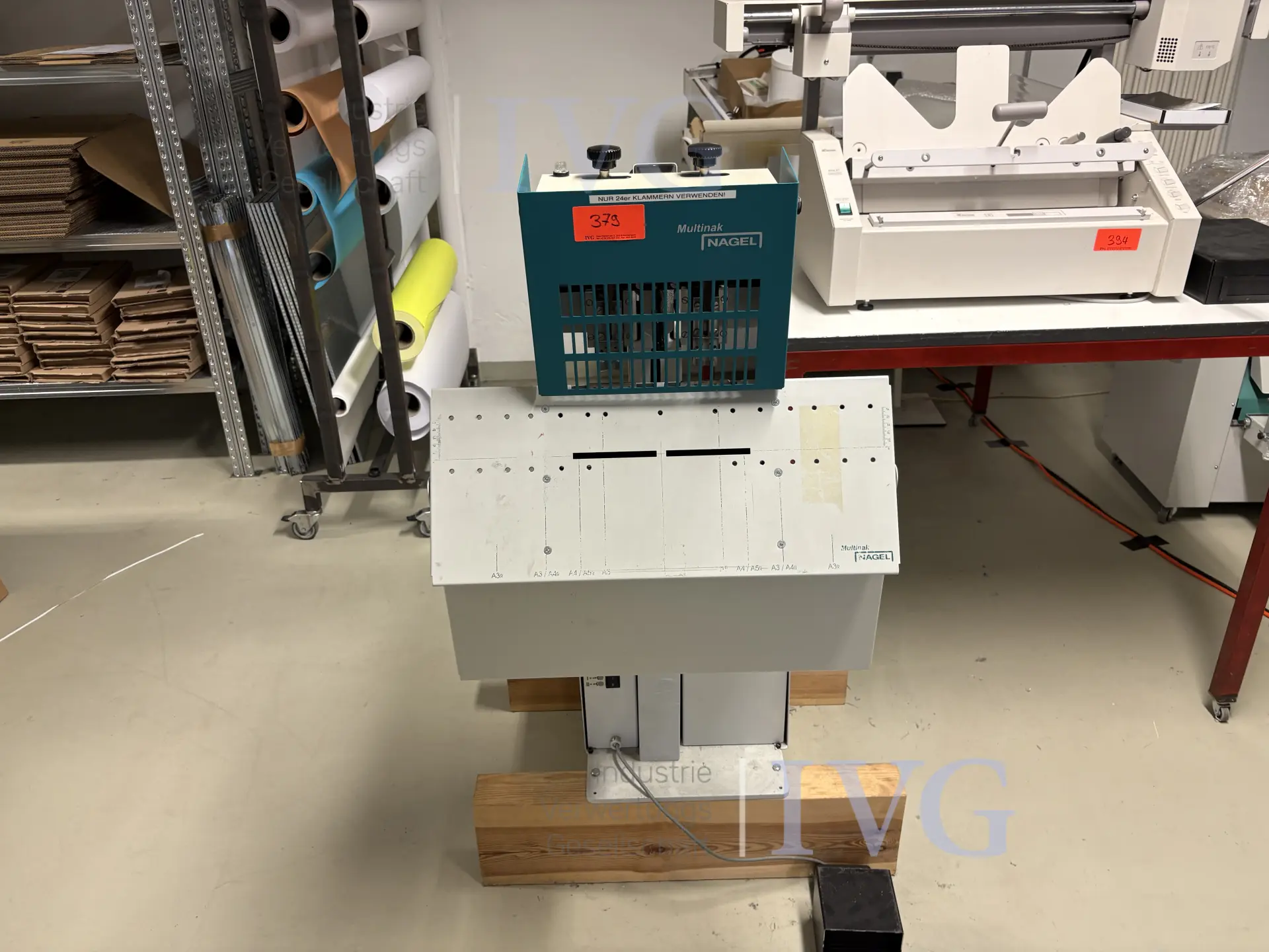 Heftmaschine NAGEL Multinak-S